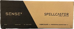 Fotel SENSE7 Spellcaster FUKU materiałowy czarny 13