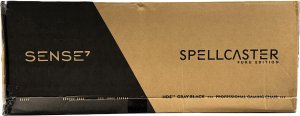 Fotel SENSE7 Spellcaster Fuku PU czarny-szary 12