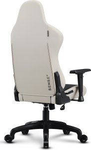 Fotel SENSE7 Spellcaster FUKU PU czarno-beżowy 7