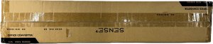 Biurko SENSE7 konwerter biurowy Czarne 81 cmx40 cm 17
