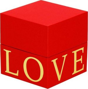 Springos Wieczna róża w pudełku prezentowym Love UNIWERSALNY 15