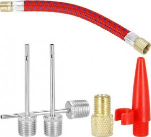 Springos Pompka rowerowa 5w1 z akcesoriami mini z igłą i wężykiem Uniwersalny 12