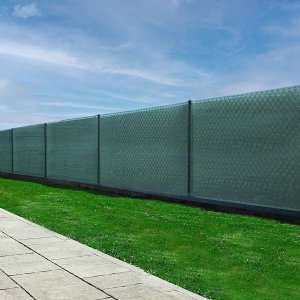 Springos Siatka cieniująca 90% osłonowa 1,5x10m zielona 50 szt. opasek zaciskowych UNIWERSALNY 8