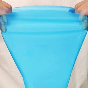 Springos Rękaw cukierniczy silikonowy do dekoracji ciast niebieski UNIWERSALNY 3