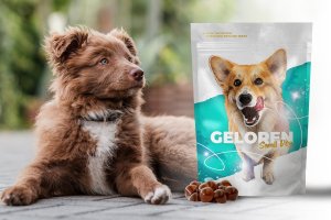 Contipro Geloren Small Dog 180g - Mieszanka uzupełniająca, żelki dla małych psów na stawy 60 szt. 12
