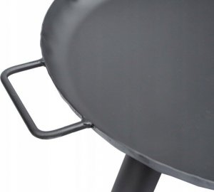 Palenisko ogrodowe PALENISKO OGRODOWE STALOWE GRUBE NA OGNISKO KOCIOŁEK 60CM 3