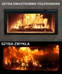 Szyba do kominka, pieca żaroodporna na wymiar 9