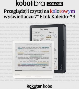 Czytnik Kobo Libra Colour biały (N428-KU-WH-K-CK) 7
