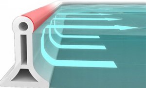 Heckermann Samoprzylepna uszczelka podłogowa Heckerman Biała - 1mb 9