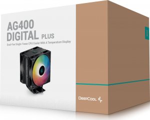 Chłodzenie CPU Deepcool AG400 Digital Plus (R-AG400-BKADMP-G-1) 9