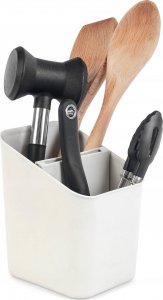 Kadax KADAX Ociekacz Na sztućce Szuszarka Organizer Pojemnik Plastikowy Biały 4