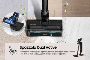 Odkurzacz pionowy Samsung Bespoke Jet AI VS28C9784QK/WA 13
