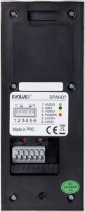 Evolveo EVOLVEO DoorPhone AHD7, Sada domácího WiFi videotelefonu s ovládáním brány nebo dveří černý monitor 6