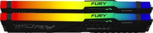 Pamięć Kingston Fury Beast RGB, DDR5, 32 GB, 6000MHz, CL30 (KF560C30BBEAK2-32) 2