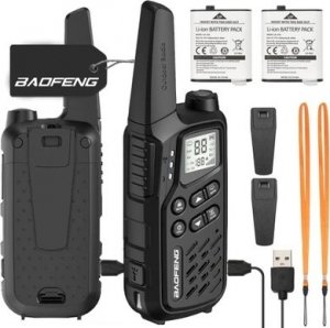 Krótkofalówka Baofeng BF-T25E czarna 4