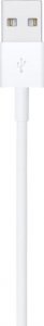Kabel USB Apple Lightning - USB-A 1 m Biały (MUQW3ZM/A) 3