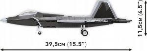 Cobi Klocki Armed Forces Lockheed F-22 Raptor (5855) 2