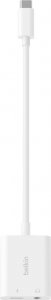 Belkin Rockstar Adapter USB-C na 3.5mm Audio + USB-C 60W, biały 2