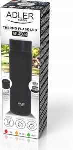 BA Productions LLC Termos Adler AD 4506 czarny, wyświetlacz LED, 473ml 4