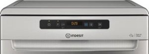 Świetlówka Hivision Free standing | Dishwasher | D2F HD624 AS | Width 60 cm | Number of place settings 14 | Number of programs 9 | Energy efficiency class E | Display | Silver 2