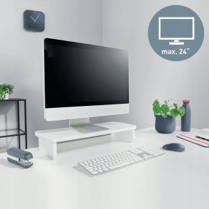 IncaGold LEITZ Podstawka pod monitor Leitz Ergo  biała 2