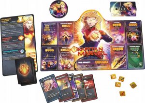 Lucky Duck Games Gra Dice Throne Marvel: Box 2 (Czarna Pantera, Kapitan Marvel, Doktor Strange, Czarna Wdowa) 2