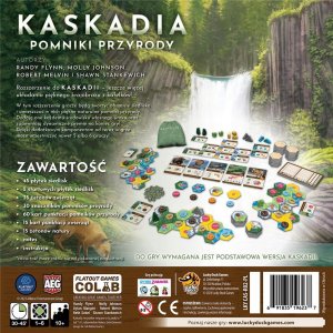 Lucky Duck Games Dodatek do gry Kaskadia: Pomniki przyrody 2