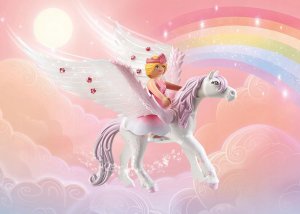 Playmobil Princess Magic 71359 Niebiański tęczowy zamek 4