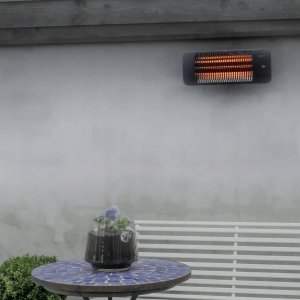 Sunred SUNRED | Heater | LUG-2000W, Lugo Quartz Wall | Infrared | 2000 W | Number of power levels | Suitable for rooms up to m² | Grey | IP24 8