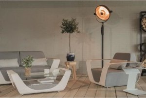 Sunred SUNRED | Heater | RSS16, Retro Bright Standing | Infrared | 2100 W | Number of power levels | Suitable for rooms up to m² | Black | IP54 3