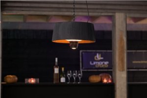 Sunred SUNRED | Heater | ARTIX C-HB, Compact Bright Hanging | Infrared | 1500 W | Number of power levels | Suitable for rooms up to m² | Black | IP24 5