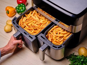 Frytkownica beztłuszczowa Tefal Dual Easy Fry & Grill EY905D 7