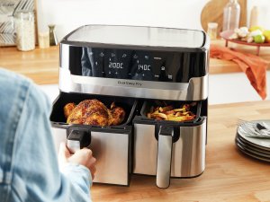 Frytkownica beztłuszczowa Tefal Dual Easy Fry & Grill EY905D 11
