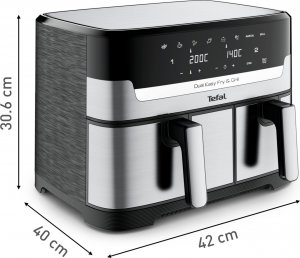 Frytkownica beztłuszczowa Tefal Dual Easy Fry & Grill EY905D 15