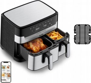 Frytkownica beztłuszczowa Tefal Dual Easy Fry & Grill EY905D 17