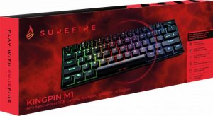 Klawiatura Surefire Klawiatura przewodowa SureFire KingPin M1 gamingowa 60% RGB QWERTY English 4