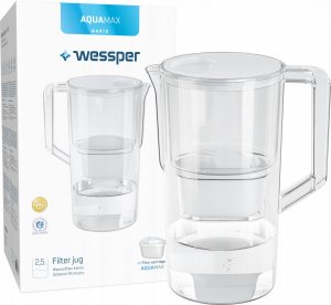 Dzbanek filtrujący Wessper AquaMax Basic biały 2