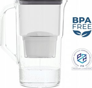 Dzbanek filtrujący Wessper AquaMax Basic szary 2
