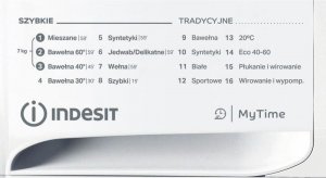 Pralka Indesit MTWA71252WPL 10