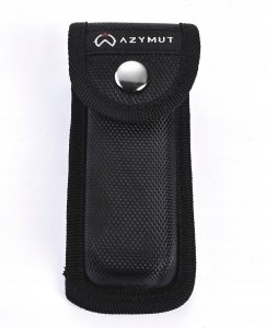 Azymut Scyzoryk AZYMUT Karkon - 9 narzędzi + kabura, 113 mm czarny (HK20018) 7