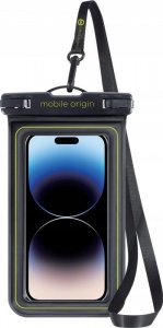 Mobile Origin Wodoodporne etui  6,8" black/green 2