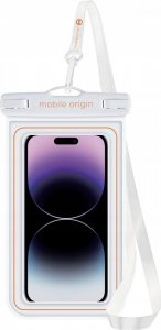 Mobile Origin Wodoodporne etui 6,8" white/orange 2