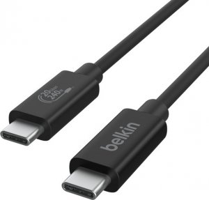 Kabel USB Belkin USB-C - USB-C 2 m Czarno-biały (INZ004bt2MBK) 2