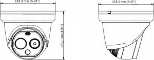 Kamera Hikvision Kamera termowizyjna DS-2TD1228-2/QA 2