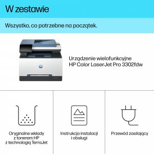 Drukarka laserowa HP LaserJet Pro 3302fdw (499Q8F) 15