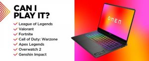 Laptop HP Gamingowy Laptop OMEN Transcend HP 14-fb0013na / 9R294EA / Intel Ultra 7 / 16GB / SSD 1TGB / RTX 4050 / 2.8K / OLED / 120Hz 7