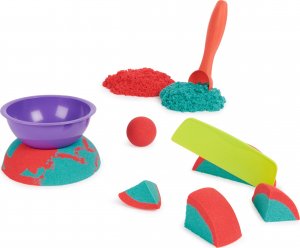 Spin Master Kinetic Sand - Dwukolorowy piasek kinetyczny z akcesoriami 3