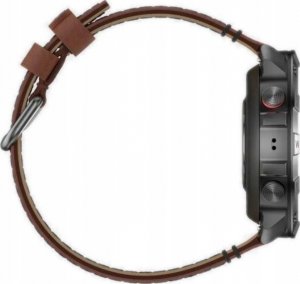 Zegarek sportowy Polar Polar Grit X2 Pro Titanium brązowy skórzany M/L 4