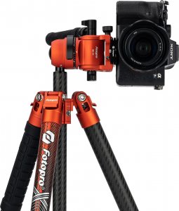 Statyw Fotopro fotograficzny pomarańczowy 171 cm X-Airfly Max Video 6