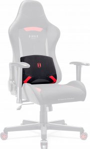 Diablo Chairs Poduszka lędźwiowa do fotela Diablo X-Starter, czarno-czerwona 2
